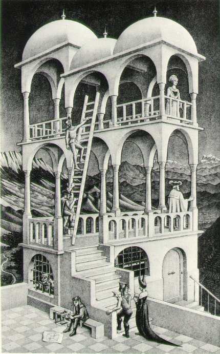 Escher belvedere